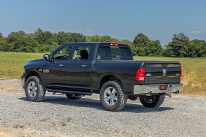 Dodge Ram 2500 Rear Wheel Well Liners - Rough Country - High-density Polyethylene - Black - '09-'10